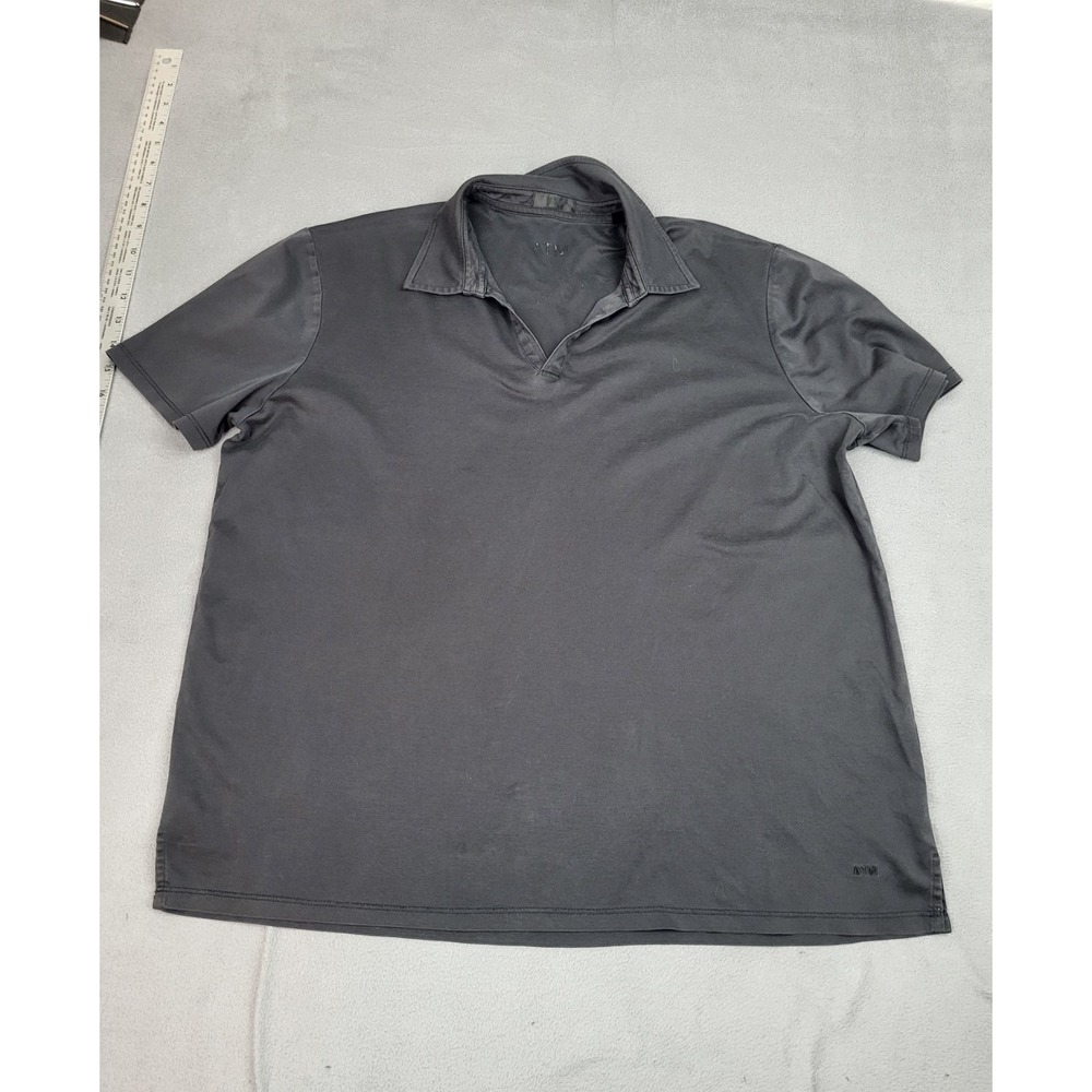 ATM Anthony Thomas Melillo Shirt Mens Large‎ Cotton Jersey Polo Lightweight